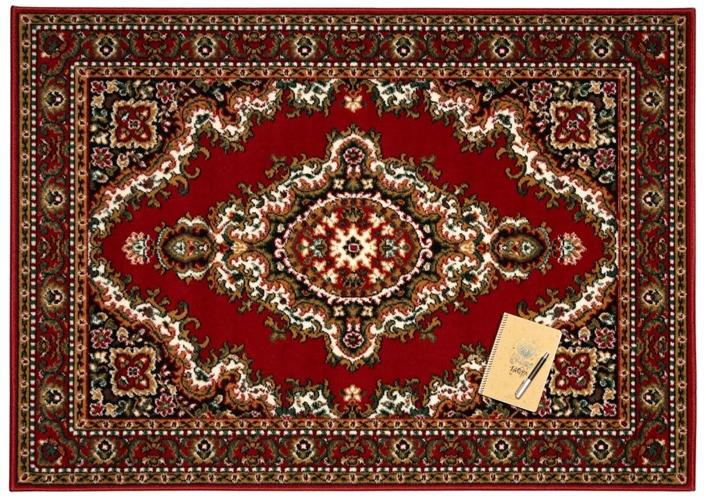Alfa Carpets Kusový koberec TEHERAN T-102 red - 80x150 cm