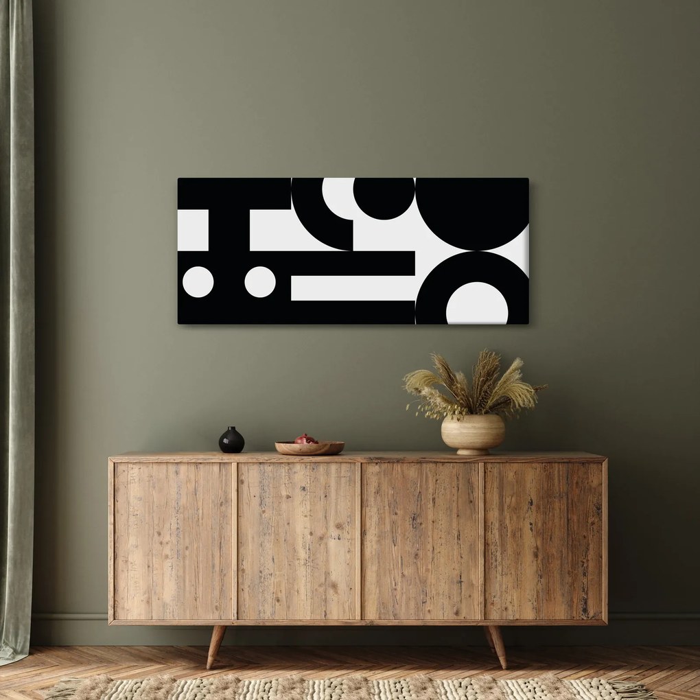 Obraz - Geometrická abstrakcia N⁰3 (120x50 cm)
