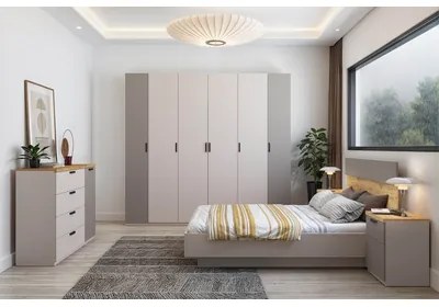 Hlboká šatníková skriňa MAX MODERN II 45 cm