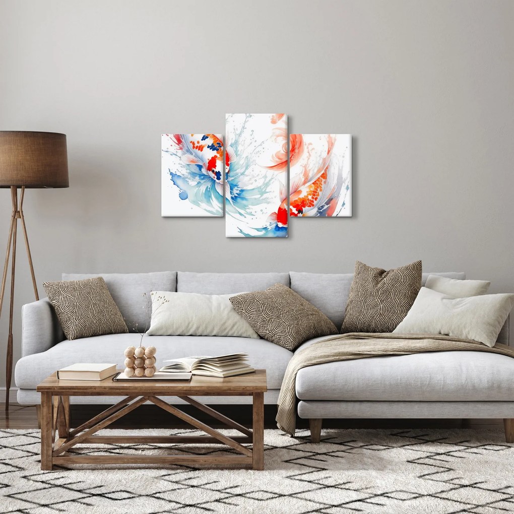 Obraz - Ryby (90x60 cm)