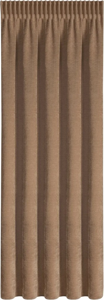 ZÁVES NA PÁSKE NILO 140X270 CM TEHLOVÁ