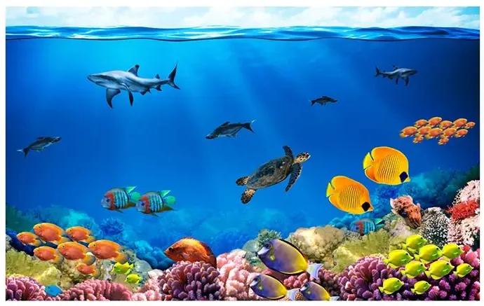 Fototapeta - Underwater kingdom Veľkosť: 250x175, Verzia: Premium