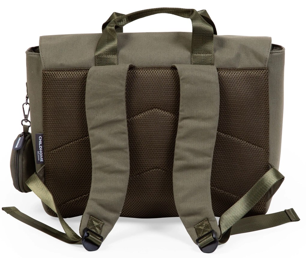 Školská taška Canvas Khaki
