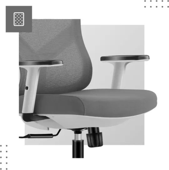 Kancelárska stolička Manager 3.3 White