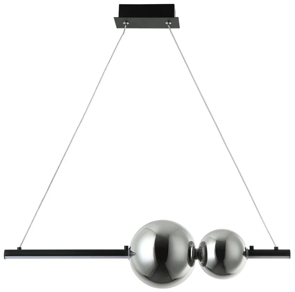 Zambelis 22109 - LED Stmievateľný luster na lanku LED/11W/230V čierna