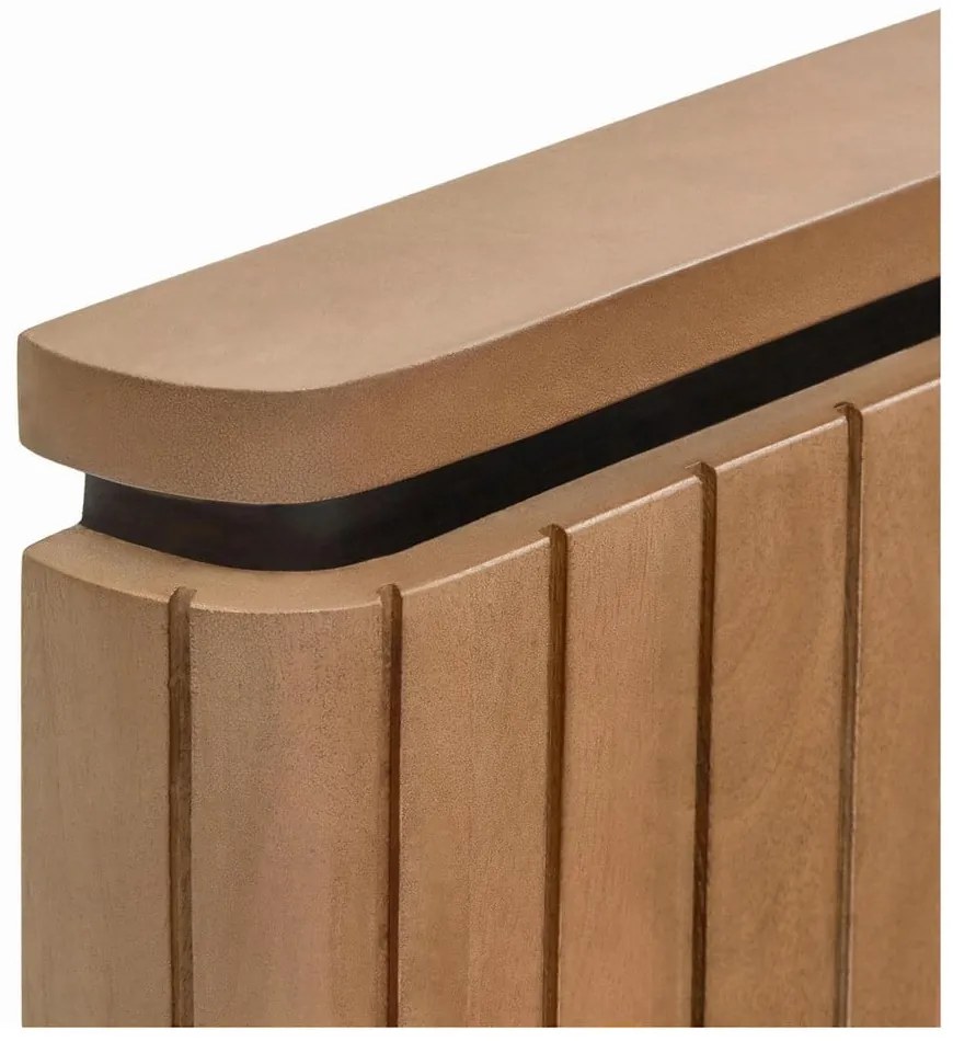 Dvojlôžková posteľ z mangového dreva s roštom 160x200 cm v prírodnej farbe Licia - Kave Home