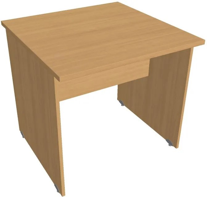 Stôl rokovací rovný, 800 x 800 x 755 mm, buk