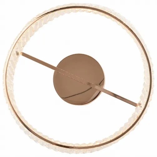 Zuma Line MX3317-1-3GT - LED stmievateľné svietidlo GANO LED/36W/230V Ø 52 cm ružové zlato