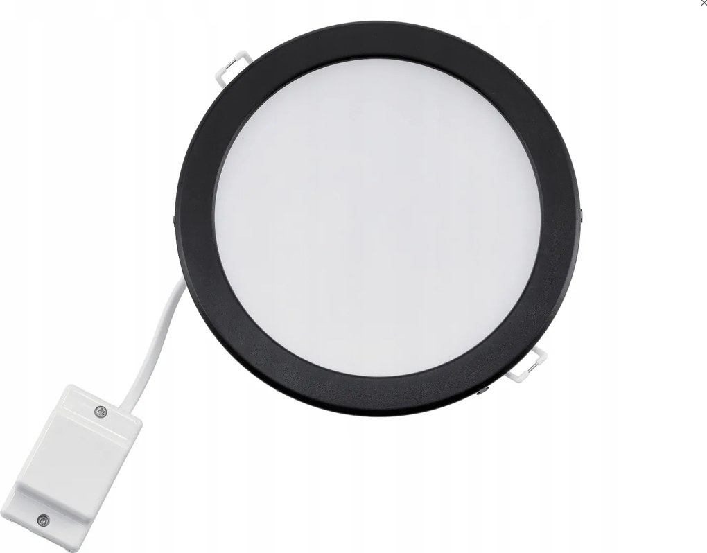 PHILIPS Okrúhly čierny rám 150mm pre panely 176,5mm 12W - dekoratívne