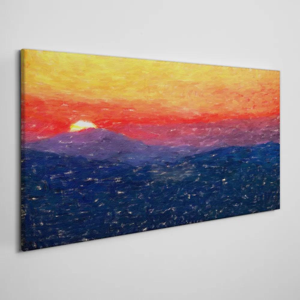 Obraz na plátne Krajina Sky Sunset