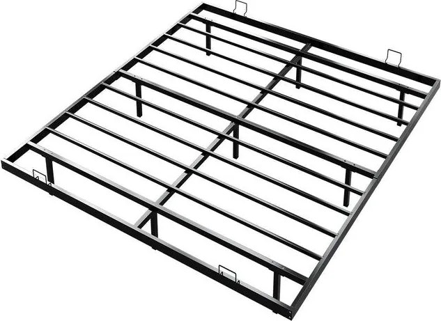 Dizajnová posteľ 180 x 200 čierna s LED podsvietením