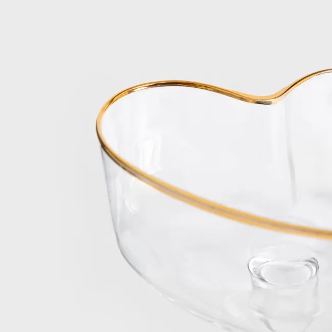 Pohár AMAR so zlatým okrajom 726637 180ml