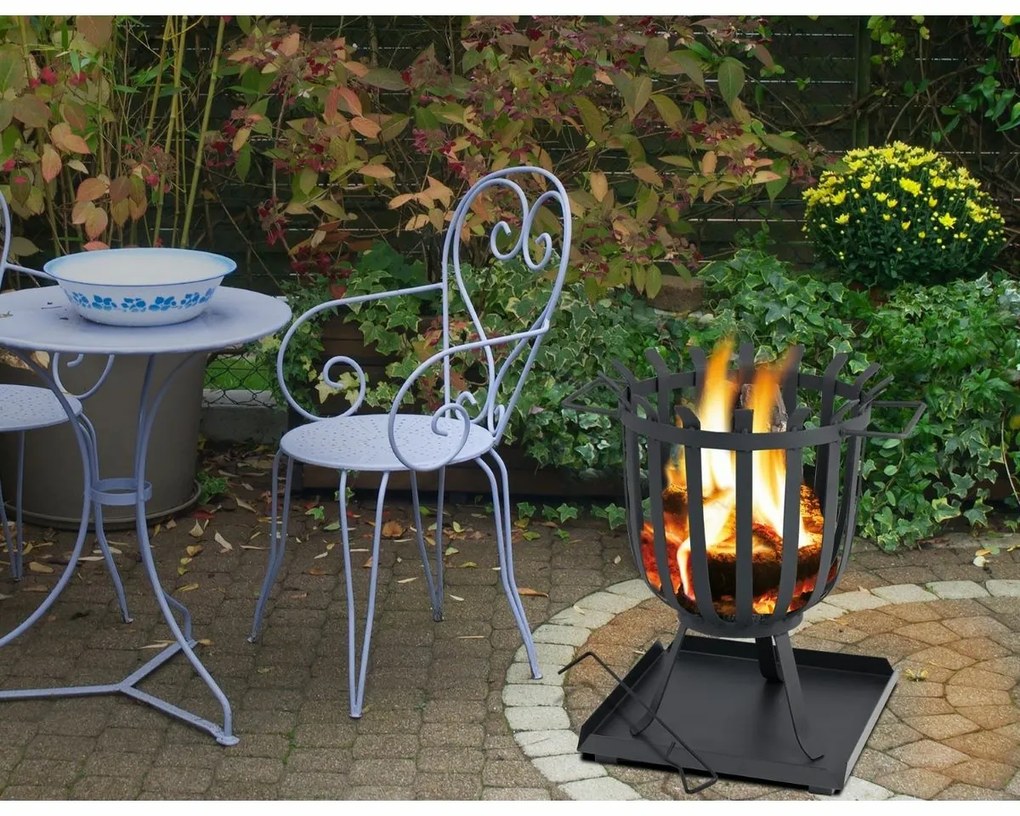 Tepro 1076 Prenosné ohnisko Brentwood, 42 x 48 x 35 cm