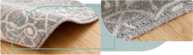 Koberec Agnella Isfahan M Ladan Antracyt