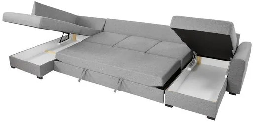 Rohová sedačka Astana Large Premium, Dostupné poťahy: Magic Velvet 2215 + Magic Velvet 2215 + Miu 2045, Strana: Ľavá