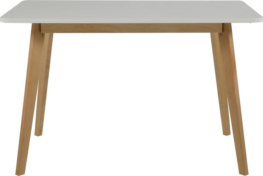 Bighome - Jedálenský stôl RAVEN 120x80 cm, biela