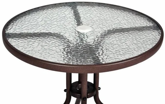 Garthen 35215 Záhradný balkónový set 2 stoličky + sklenený stôl