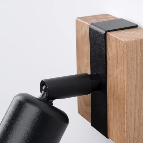 Sollux SL.1295 - Bodové svietidlo ZUCA 1xE27/15W/230V čierna