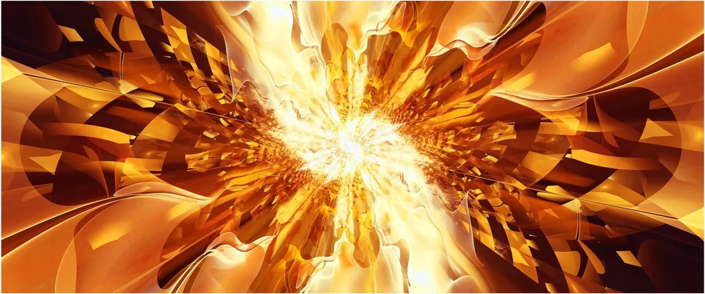 Obraz - Abstrakcia (120x50 cm)