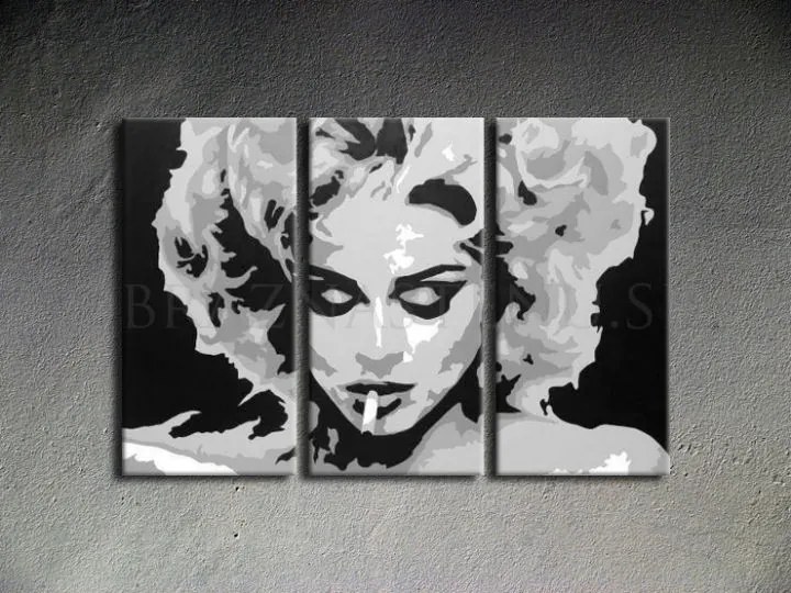 Ručne maľovaný POP Art obraz MADONNA | rôzne rozmery