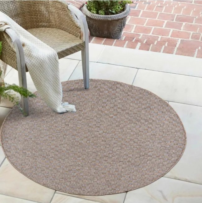 Koberec VERANDA BROWN MAA KM26A kruh