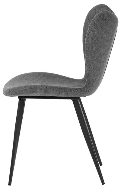 Autronic BONTEC Jedálenská stolička, sivá, látka, DCL-1031 GREY2 Farba: Šedá