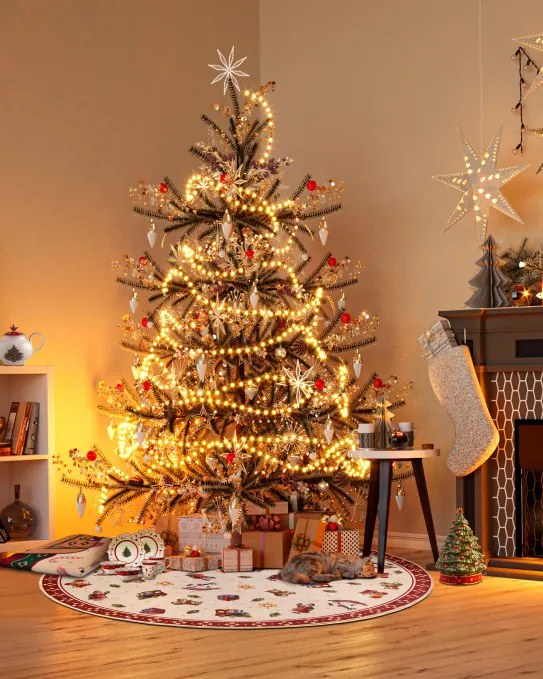 Koberec Toy's Delight Villeroy & Boch červený / viacfarebný kruh