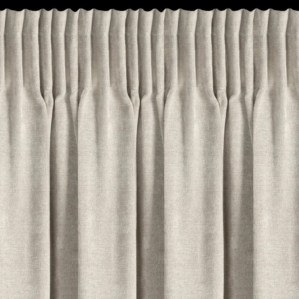 ZÁVES NA PÁSKE NILO 140X270 CM BÉŽOVÁ