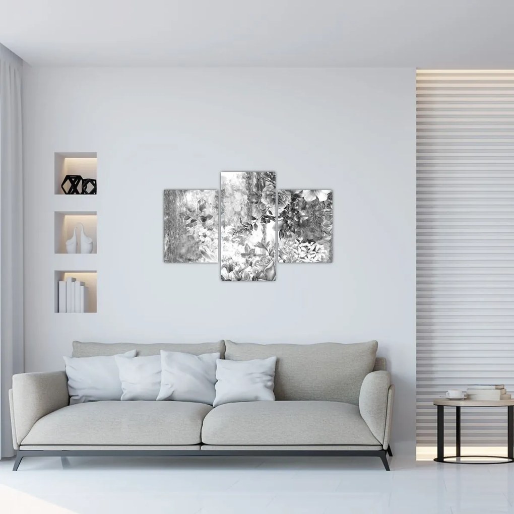 Obraz - Romantická záhrada (90x60 cm)