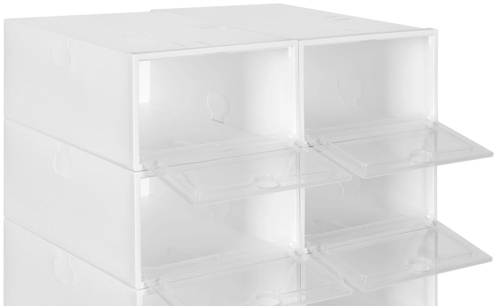 Modulárny organizér do skrinky na topánky - plastový