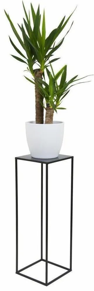 Stojan na kvety 70x24 cm čierna