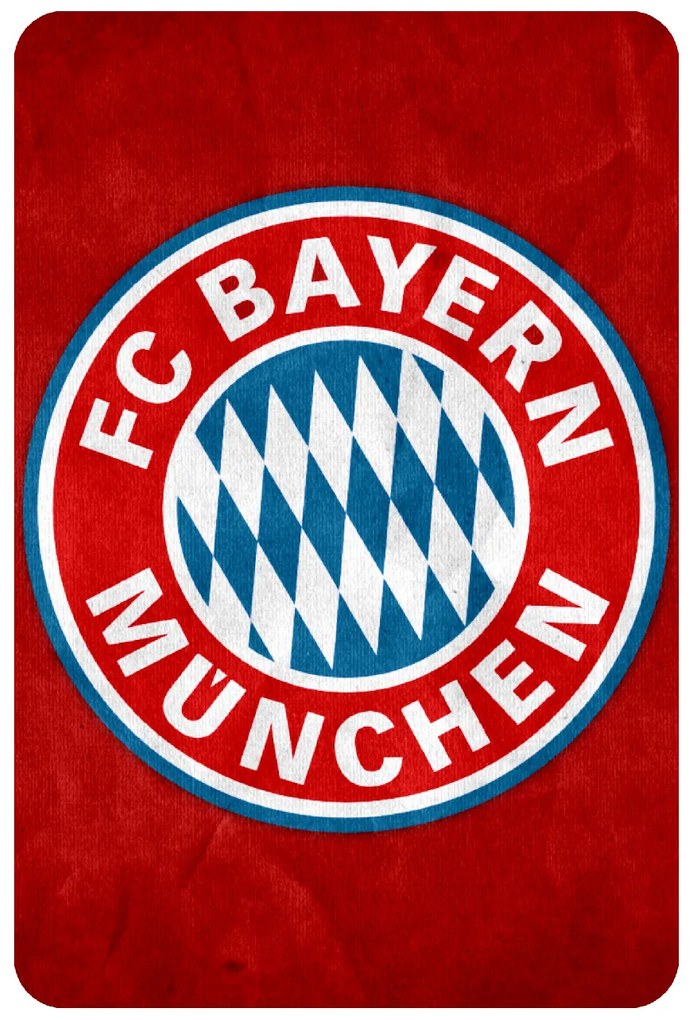 Textilná nálepka na stenu "FC Bayern Mníchov"