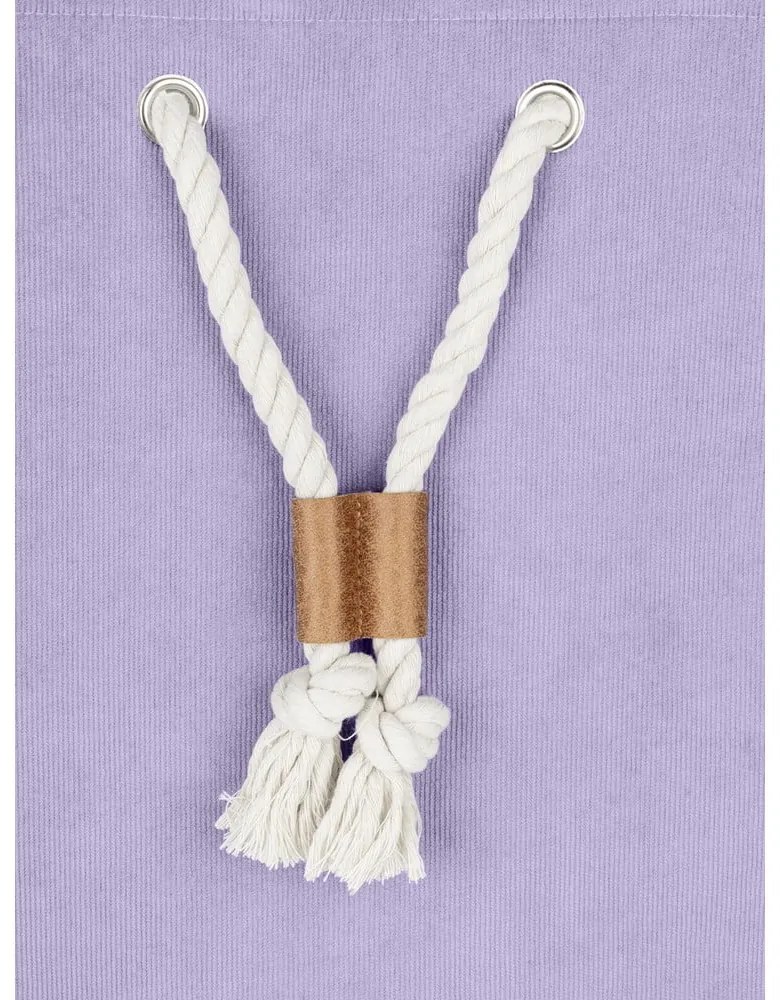 Fialový látkový kôš na bielizeň 35,5 l Tom Tailor – Wenko