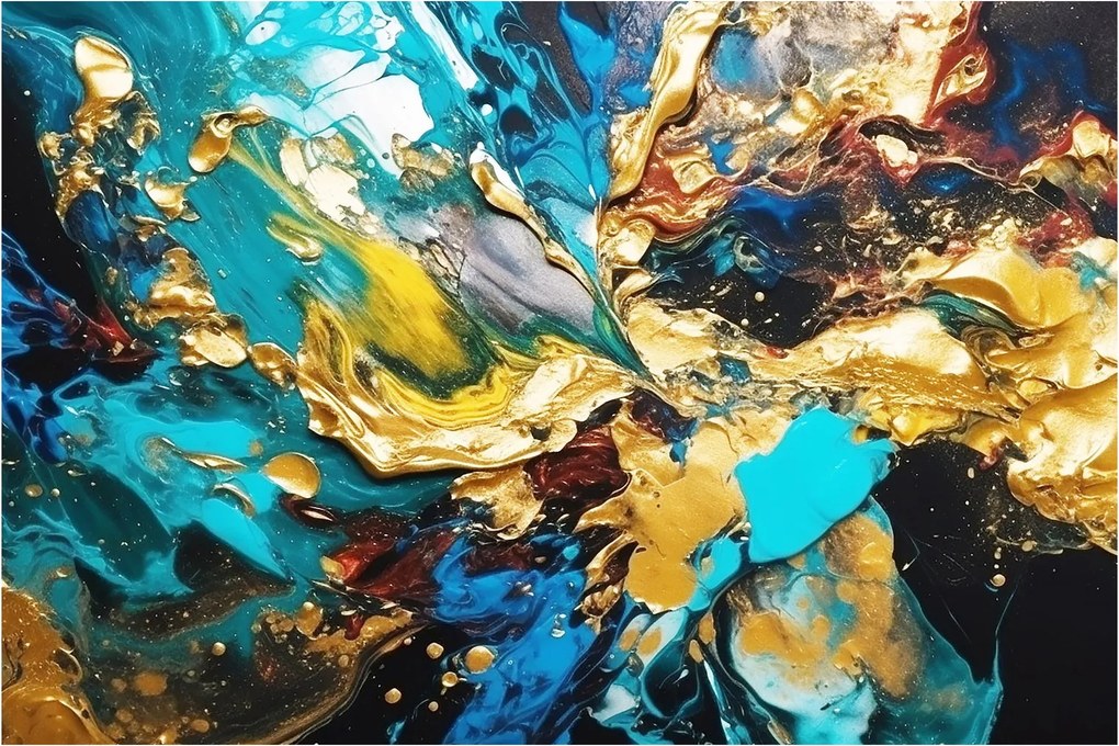 Obraz - Textúrovaná olejomaľba (90x60 cm)
