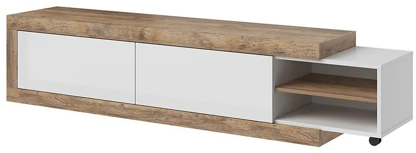 TV stolík Sintra 40 dub samdal-biela