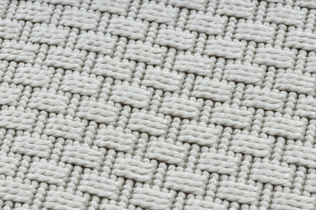 Dywany Łuszczów Kusový koberec Timo 6272 White – na von aj na doma - 180x270 cm