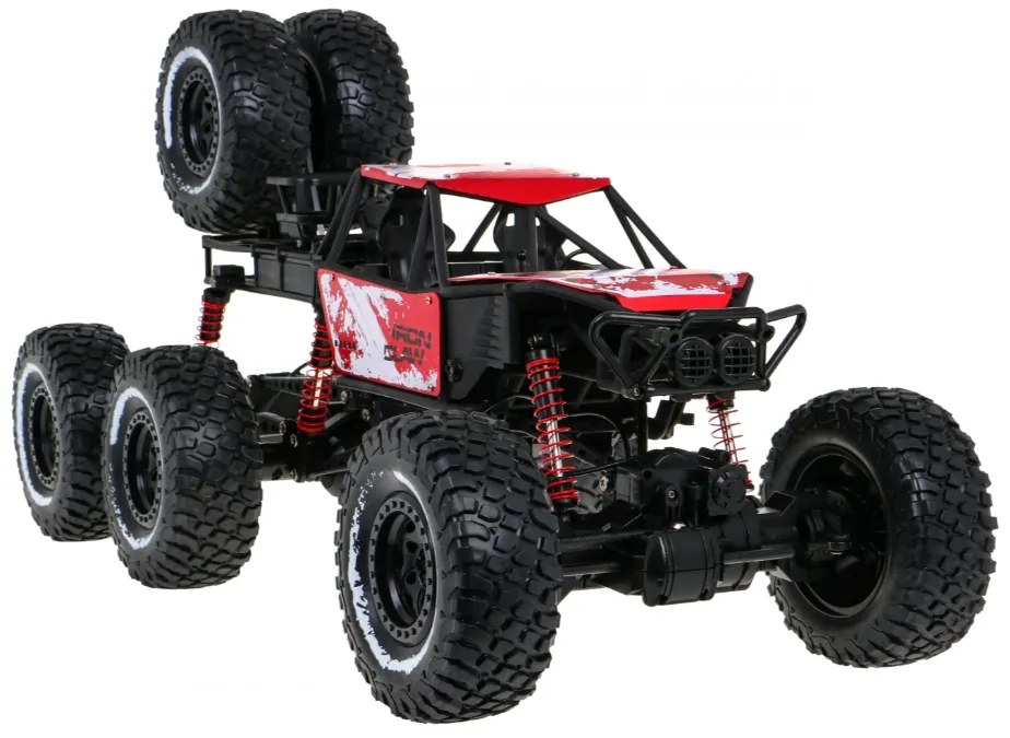 RAMIZ RC Crawler Rock 1:8 2,4G -červený