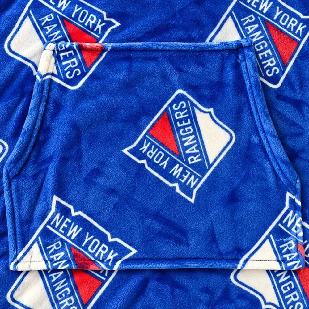 Mikinová televízna deka NHL New York Rangers – veľ. S