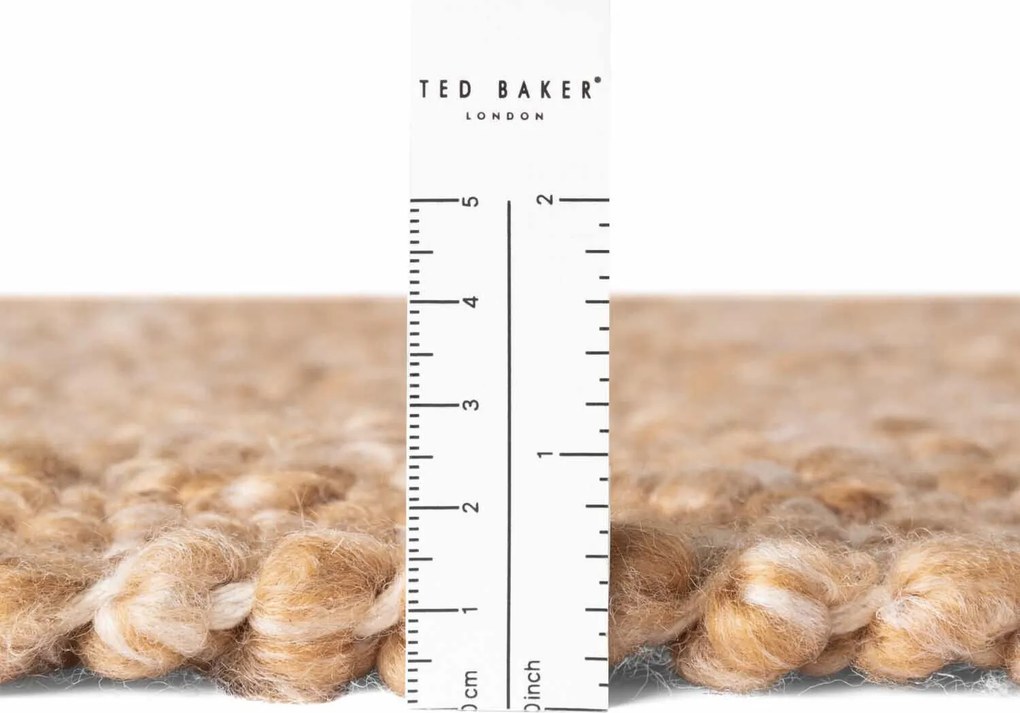 Ted Baker Kusový koberec Notting Hill 106344 Beige, 160x230, hnedá, obývacia izba