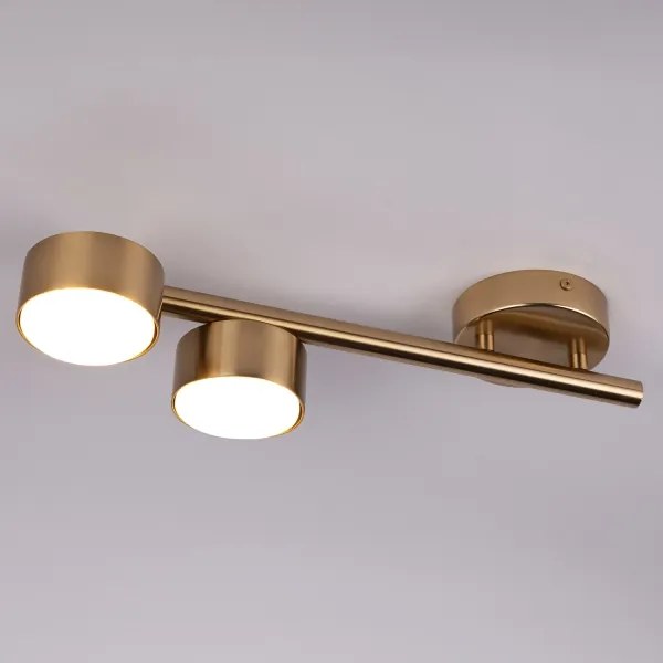 Bodové svietidlo PUNTO 2xGX53/12W/230V zlatá