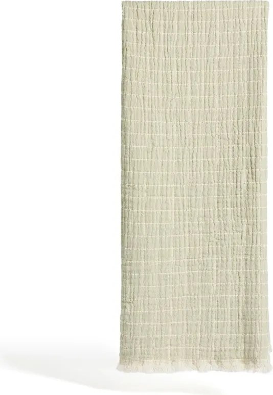 Svetlozelená žakárová detská deka 130x170 cm Tivaro – Kave Home