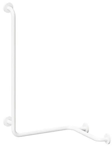 Madlo do sprchy 66x118 cm, biele