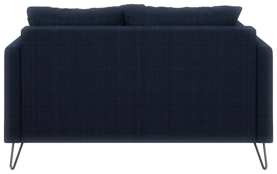 Tmavomodrá ženilková pohovka 140 cm Freya – Ropez