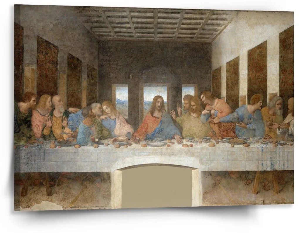 Sablio Obraz Posledná večera - Leonardo da Vinci - 150x110 cm