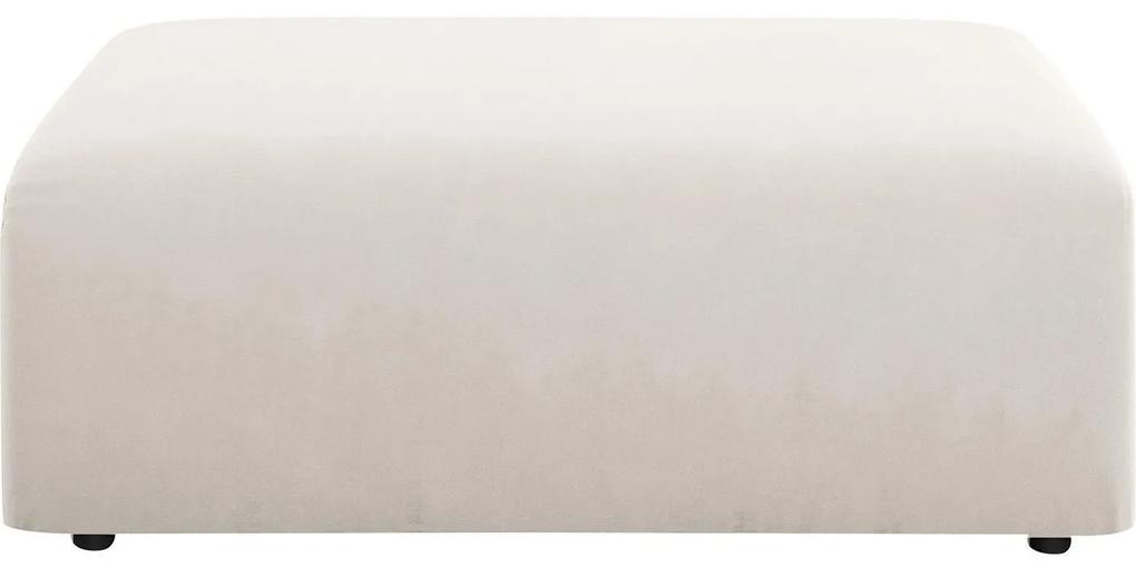 Taburetka „Santi Light Beige & Black", 80 x 100 x 42 cm