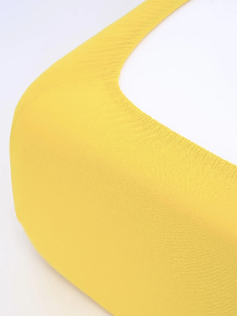 Jersey plachta Classic 90 x 200 cm – žltá