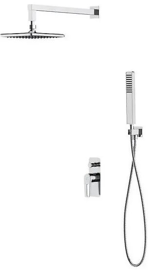 Cersanit S952-012 - Sprchová sada MILLE s podomietkovou batériou, chróm lesk