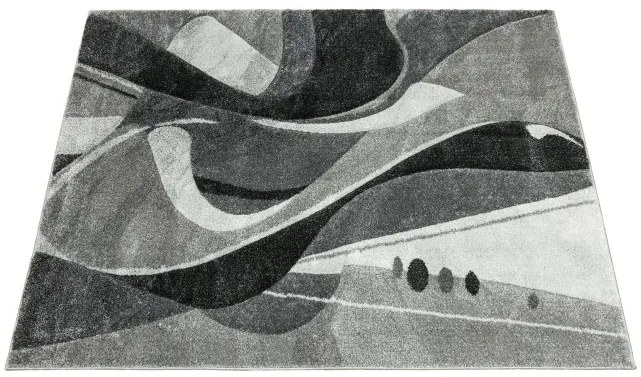 Koberec Kandy N402A sivý / grafitový