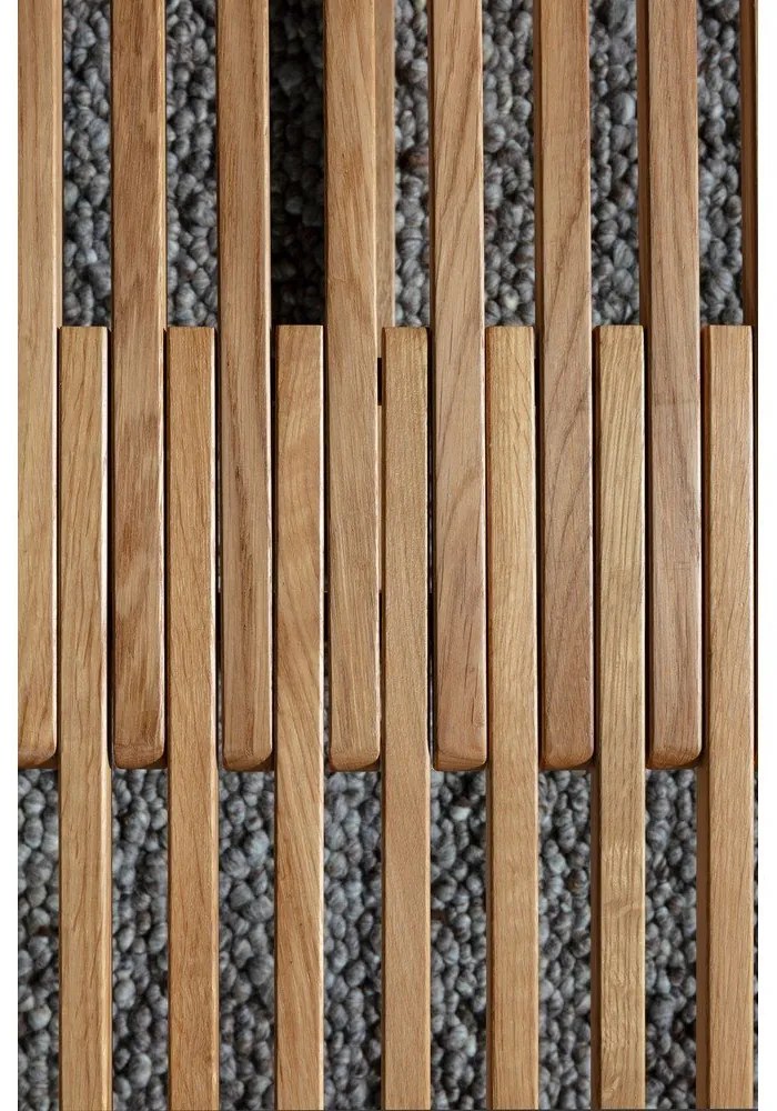 Konferenčný stolík z dubového dreva v prírodnej farbe 60x70 cm Unai – MOME