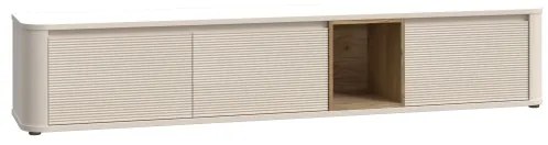 Televízny stolík INAR béžová/hnedá